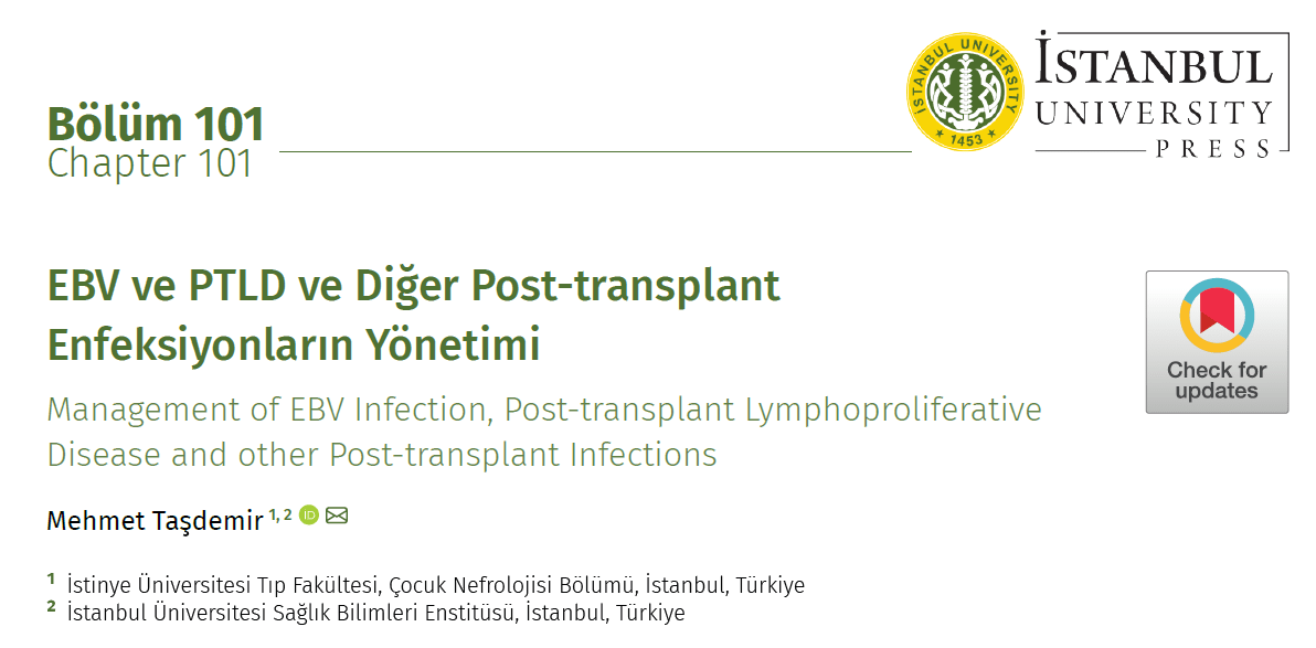 Pediatrik Nefroloji kitabımız yayınlandı (04/2026)